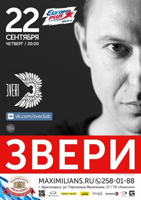 Концерт группы Звери Концерт группы Звери