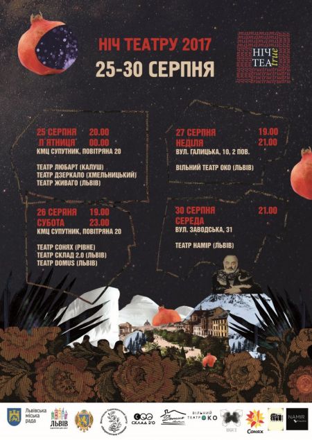 Ніч театру 2017 Ніч театру 2017