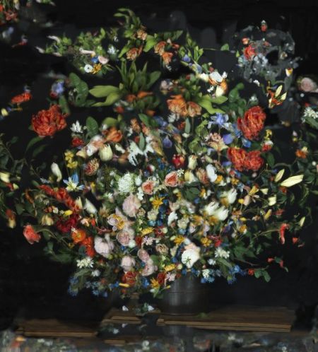 Выставка Ори Гершта Ваза с цветами за одну десятитысячную секунды в г. Тель-Авив (до 30 мая 2015)