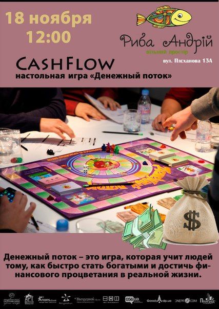 Игра Денежный поток (Cash Flow)  