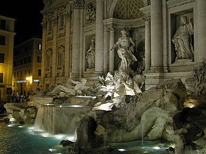 Римський фонтан Треві (Fontana di Trevi)