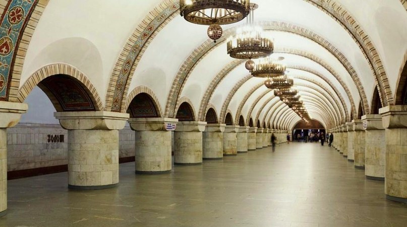 Золотые ворота попали в список красивейших станций метро в мире