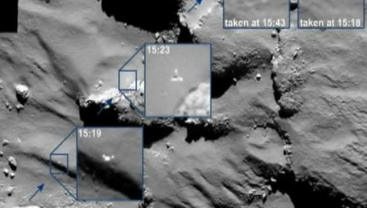 Philae нашел органические молекулы на комете Чурюмова-Герасименко