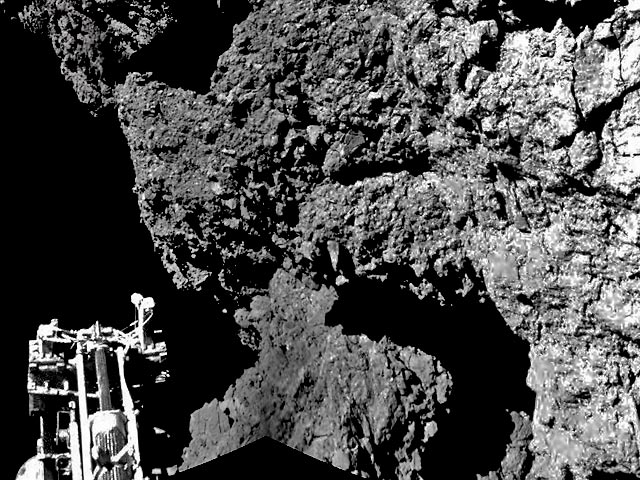 Команда проекта Philae озвучила первые версии о строении кометы Чурюмова-Герасименко