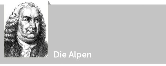 Die Alpen. ​Albrecht von Haller. Альпы. Альбрехт фон Галлер. Читать онлайн