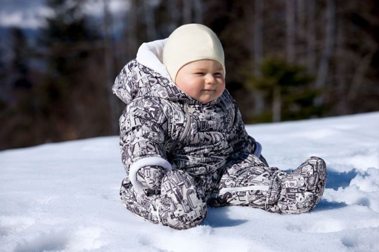 Комбинезон - идеальная зимняя одежда для вашего малыша