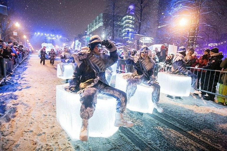 Новогодний парад. Афиша Киев 2018