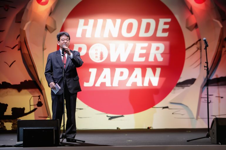 ​Фестиваль Hinode Power Japan: 1 день