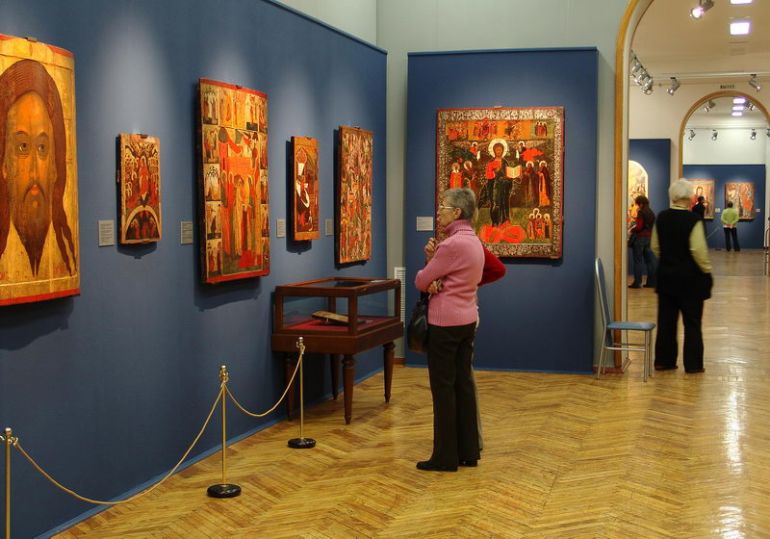 Выставка "Иконопись Беларуси XVII–XXI вв" начала свою работу в здании Пинакотеки в Музеях Ватикана