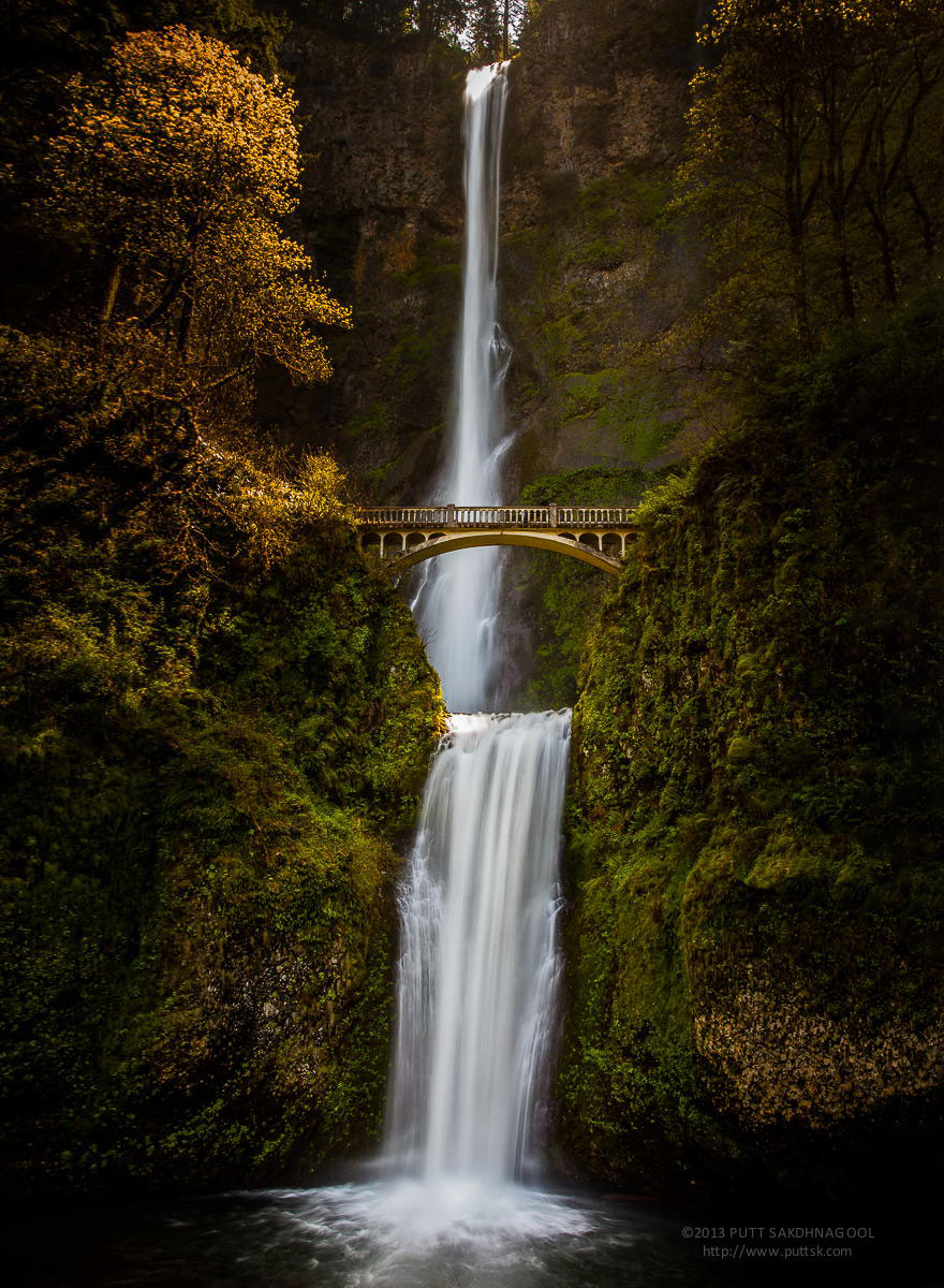 Водопад Малтномах, Орегон, США