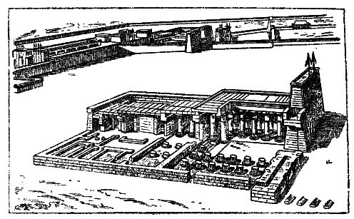 Храм эпохи Нового царства реконструкция